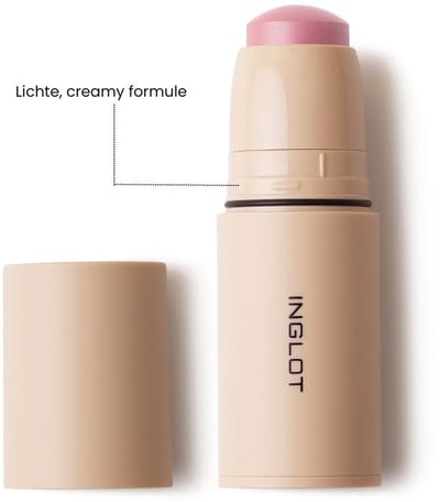 INGLOT Cream Blush Stick - Pastel Pink 214 | Blush Creme