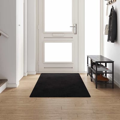 vidaXL Tapijt Loper Zwart 100 x 300 cm 100% Polypropylene Tuft