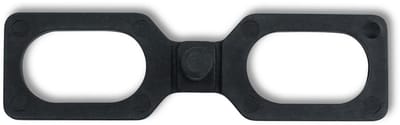 Afstandhouders Terrasplanken - Terras Ondersteuning - Terras Bouwen - Gelijkmatige Plaatsing - 7mm - Zwart
