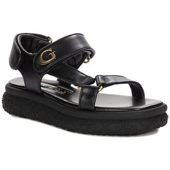Sandalen met sleehak Guess FLJLANELE03BLACK