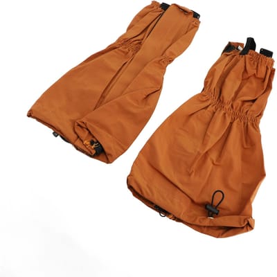 Guêtres Imperméables Coupe-vent Protection Neige Sable Ajustables Guêtres de Bottes pour Randonnée