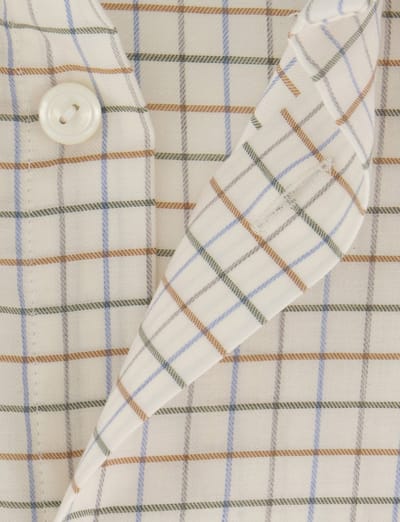 business overhemd Eton Contemporary Fit beige