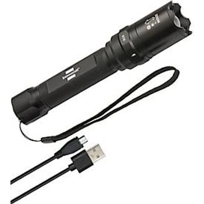 Brennenstuhl LuxPremium accu-focus-elektrische zaklamp, oplaadbare zaklamp met Cree-LED 430 lumen. zwart