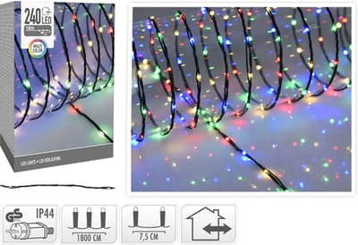 Daily Style – Kerstverlichting – Multicolor – (14,5m)