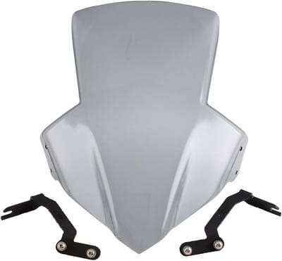 Motorfiets Voorruit - Windscherm Deflector - Comfortabel Rijden - Vermindert Windgeluid - 275x365mm - Transparant