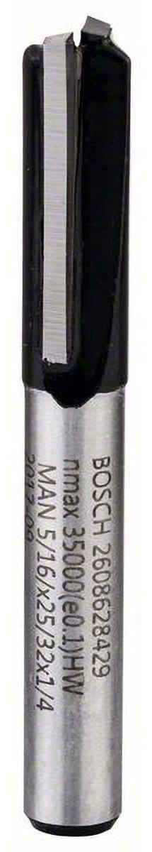 Bosch Accessories 2608628429 Groeffrees Wolfraamcarbide Lengte 51 mm Afmeting, Ø 7.9 mm Werklengte 19.60 mm Schachtdiameter 6.35 mm 1 stuks