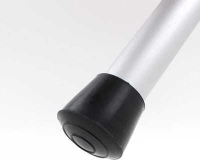 Zwarte Rubber Doppendoppen 22mm voor Poten van Tafels en Stoelen - Stootdoppen en Stoppers
