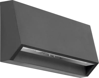 Adviti ENYE LED 1.5W - Industriële LED wandlamp - IP65 - IK08 - 4000K - 60 lm - 1.5W/230V - Antraciet