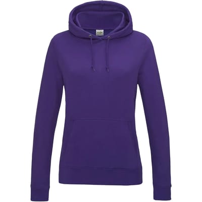 Just Hoods Women´s College Hoodie JH001F - purple - L