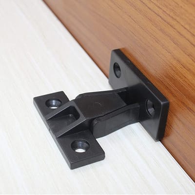 Dailygoods- Plint Bevestigingsmiddelen - 4 Stuks - Push-in Fittingen - Bevestigingsclips - PP Materiaal - 48mm x 25mm x 30mm - Duurzaam