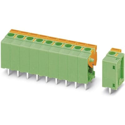 Phoenix Contact 1789210 Veerkrachtklemblok 1.50 mm² Aantal polen 2 Groen 50 stuk(s)