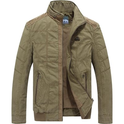 Herenjas Grote Maat Herenmode Losse Jas Herenjas 4XL gray