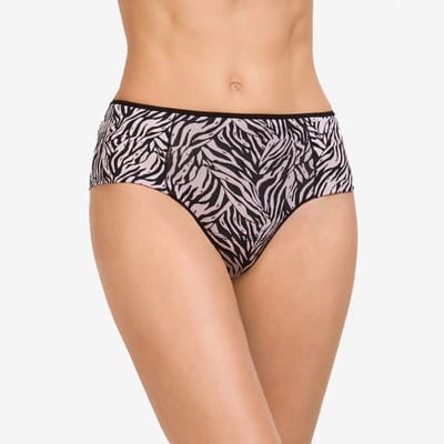 Avet dames hipstring - microfiber - Safari - Microfiber ondergoed - dames onderbroek - Roze / L