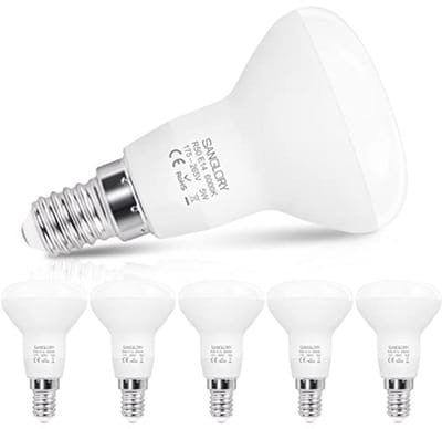 E14 LED Lamp R50 5W Natuurlijk Wit 4000K 510lm 120° Stralingshoek - Set van 6
