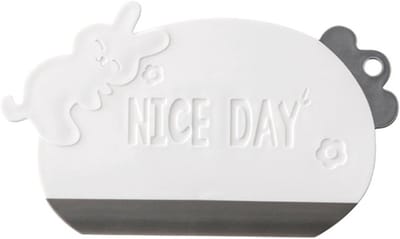 Multifunctionele Wisser - Badkamer Keuken Reiniger - Streeploos Glas - Compact Ontwerp - 17 x 10 cm - Wit