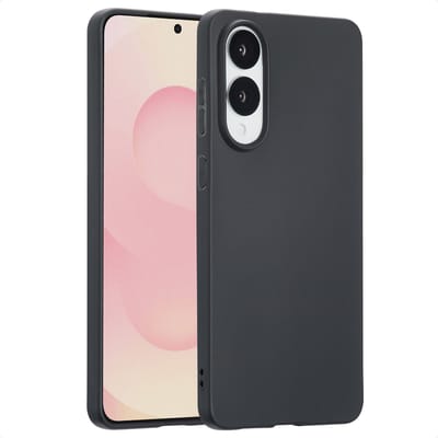 imoshion Hoesje - Geschikt voor Samsung Galaxy S25 Edge - Color Backcover - Zwart