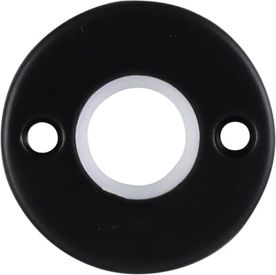 Rondrozet aluminium â€“ zwart