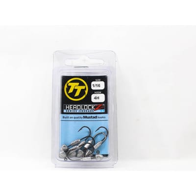 Tackle Tactics TT Headlockz HD jigkop 1/16 oz 4 H 6/verpakking (3481) white