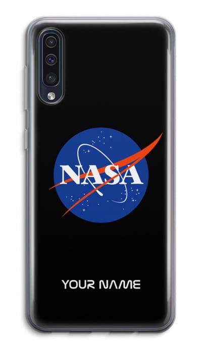 Gepersonaliseerd - Case Company® - Hoesje geschikt voor Samsung Galaxy A50 hoesje - NASA - Soft Cover Telefoonhoesje - Bescherming aan alle Kanten en Schermrand