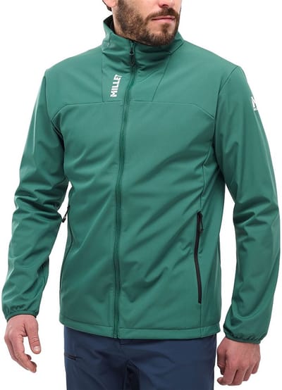 Millet Seneca Shield Softshelljack Groen M Man