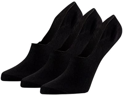 Apollo - 6-Pack - Bamboe Footies - No Show - Antibacterieel - Heren / Dames - zwart - 35-38 - 121475000