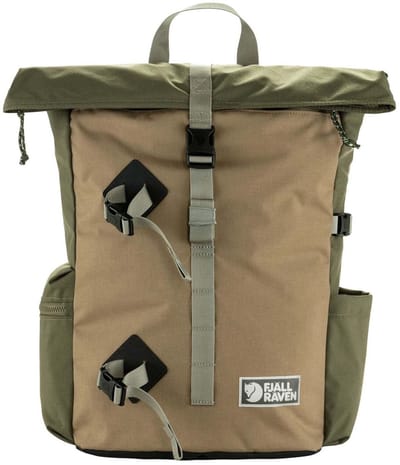 Fjallraven Vardag Foldsack 25 Rugzak - Green-Clay