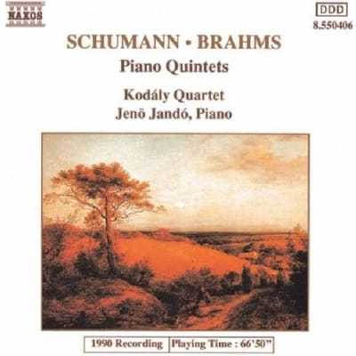 Jenö Jandó, Kodály-Quartett - Schumann/Brahms:Piano Quintets (CD)
