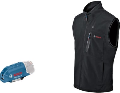 Bosch Professional PRO GHV 12+18V XA 2XL Verwarmde bodywarmer zwart - 06188000EE