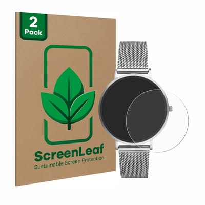 2 Stuks Screenprotector voor Xcoast X-Watch Siona 2 Nano - Hoogwaardige Beschermfolie transparant