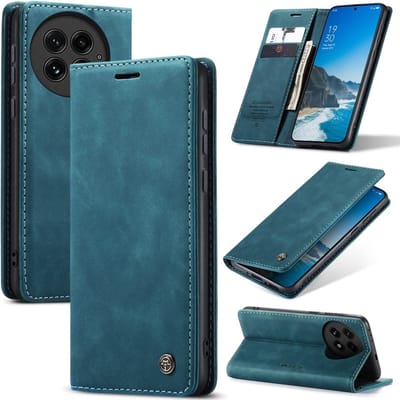 CaseMe Hoesje - Geschikt voor OnePlus 13 Hoesje - CaseMe 013 Book Case - Blauw