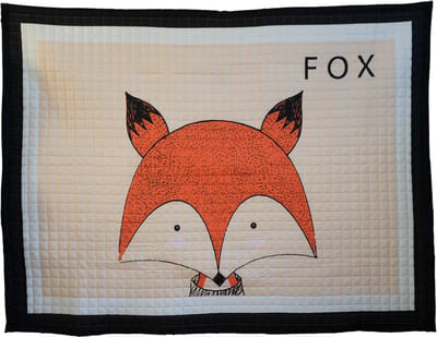 DW4Trading Baby & Kinder Speelkleed XL Fox + Draagtas - Vos - 150x200cm - Geschikt Voor 0-5 Jaar