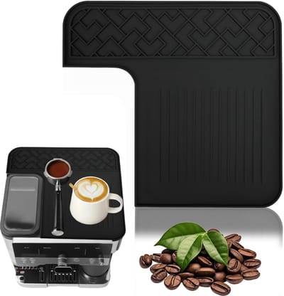 NTH products- Antislip Mat - Siliconen Koffiemachine Mat - Bescherming Tegen Vloeistofspatten - Vaatwasmachinebestendig - Ruimtebesparend - Levensmiddelenkwaliteit - Koffiemat
