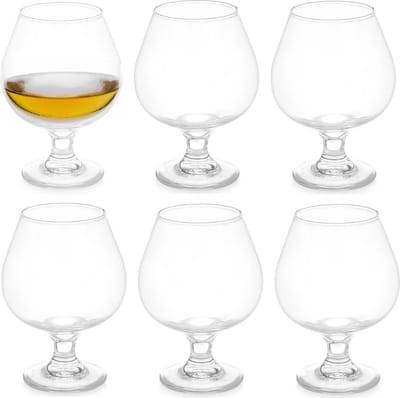 Vivalto Bier glazen - 6x stuks - glas - 500 ml - borrelglas