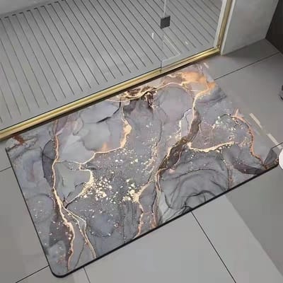 Licht Luxe Badkamer Badkamermat Diatomeeënaarde Badkamer Toiletmat Nieuw 60 * 90Cm
