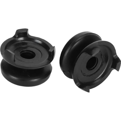 2 Stuks Thumbstick Zachte Siliconen Cover Grip Stick Joystick Controller Gamepad Toetskapje voor PS5Zwart zwart