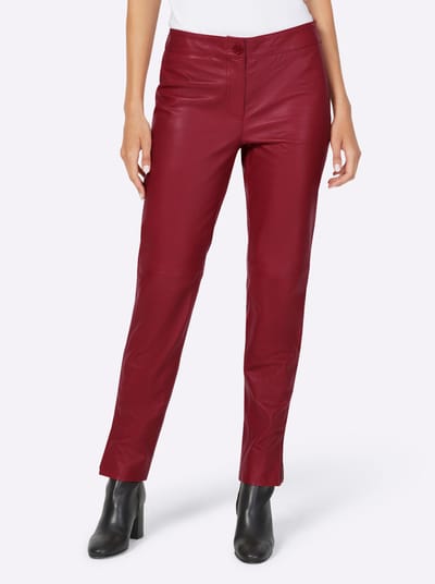 Leren broek