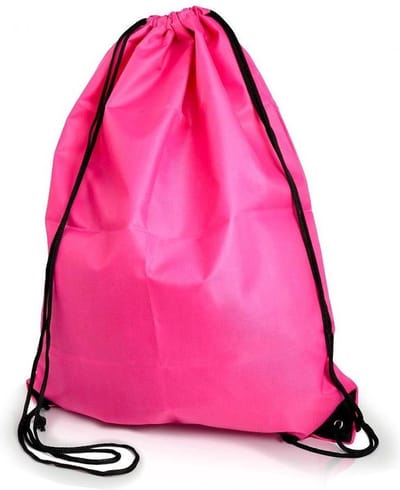 Scoby - Gymtas - Sporttas voor Kinderen - Drawstring Bag - Festivals, School, en Sport - 12L - Neon Roze - One Size