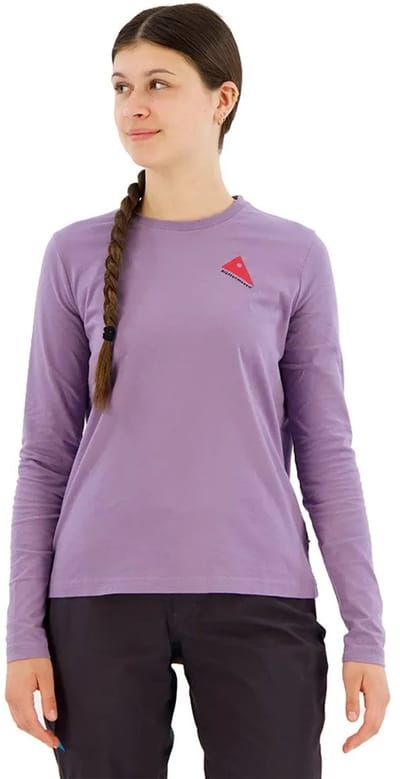 KlÄttermusen Runa Verkstad 1990 T-shirt Met Lange Mouwen Paars 2XS Vrouw
