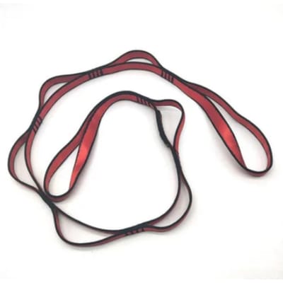 Yoga Fitness Riem Elastische Daisy Chain Verlengriem Duurzaam en Verstelbaar Formaat Geschikt voor Dansen Buitenactiviteit Schommel Yoga Hangmat