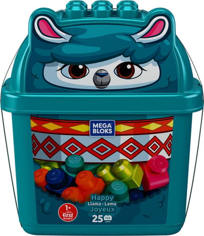 Fisher Price Mega Bloks dierendoosHappy Lama 25 blokken