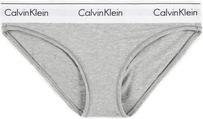 Calvin Klein Onderbroek - Maat L  - Vrouwen - grijs/wit