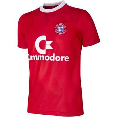 COPA - FC Bayern München 1988/89 Retro Voetbalshirt - Heren - Rood - S