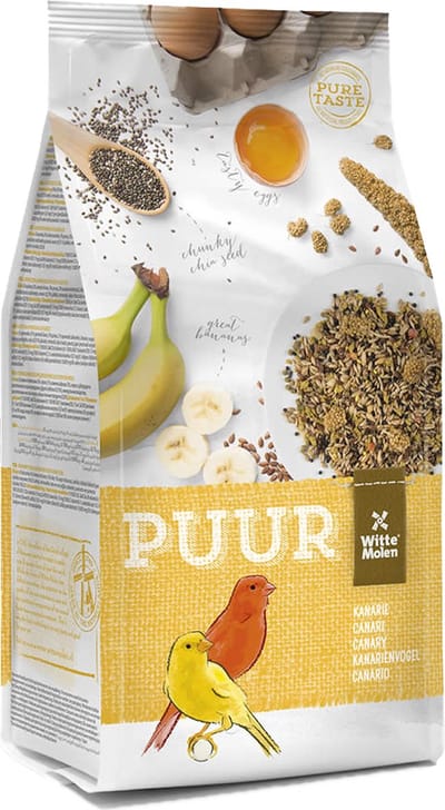Witte Molen - Binnenvogelvoer - Vogel - Puur Kanarie 750gr - 1st