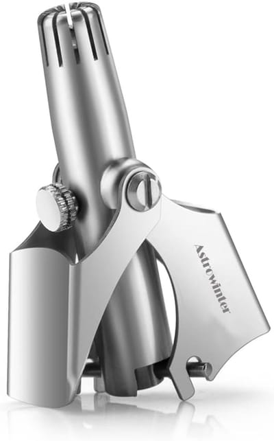 Neus Oor Trimmer - Haarverwijderaar Handmatig - Hygiënisch Verzorgen - Geen Batterijen Nodig - 5 x 2.5 cm - Metaal