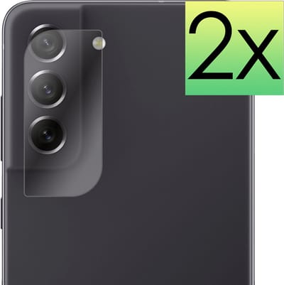 Camera Lens Protector - 2 Stuks - Geschikt voor Samsung Galaxy S21 FE - Camera Screenprotector - Beschermglas - Gehard Glas - Tempered Glass - Screen Protector