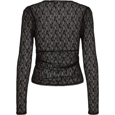 Dames-T-shirt met lange mouwen Ichi Lacey 2