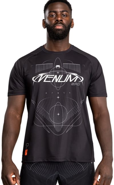 Venum Eclipse Dry Tech T-shirt Zwart Ivoor - S