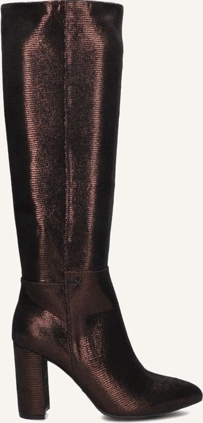 Mexx Krystal Indy Laarzen - Textiel - Dames - Bronskleurig - Maat 41