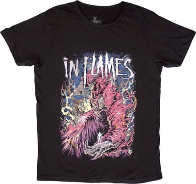 In Flames - Nothing But Pain Heren T-shirt - S - Zwart