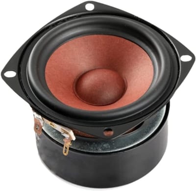 Stereo Luidsprekers - Boekenplank Speakers - Muziek Luisteren - Volledig Bereik Geluid - 3 Inch - Wit